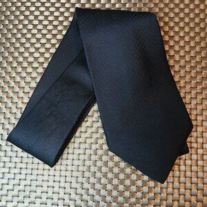 Robert Talbott Nordstrom Black 4'x56" Silk Tie USA (0741)